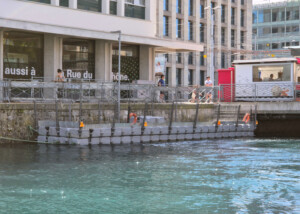 Genève - Rampini - Ponton flottant - Quai de Bezanson