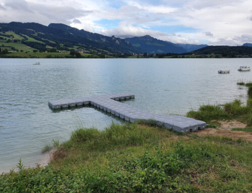 SPBG – Société de pêche de Basse Gruyère – ponton flottant pour bateaux de  pêche adapté au marnage